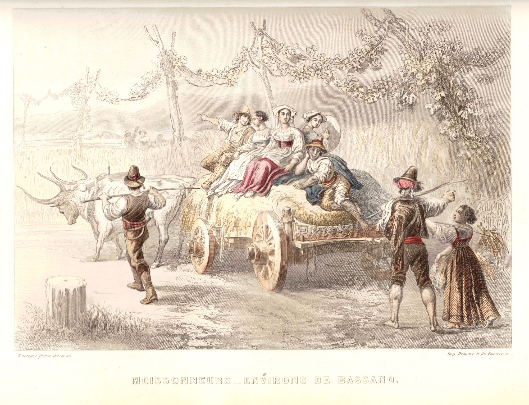 VOYAGE PITTORESQUE EN ITALIE. - Partie Septentrionale. Illustrations de MM. …