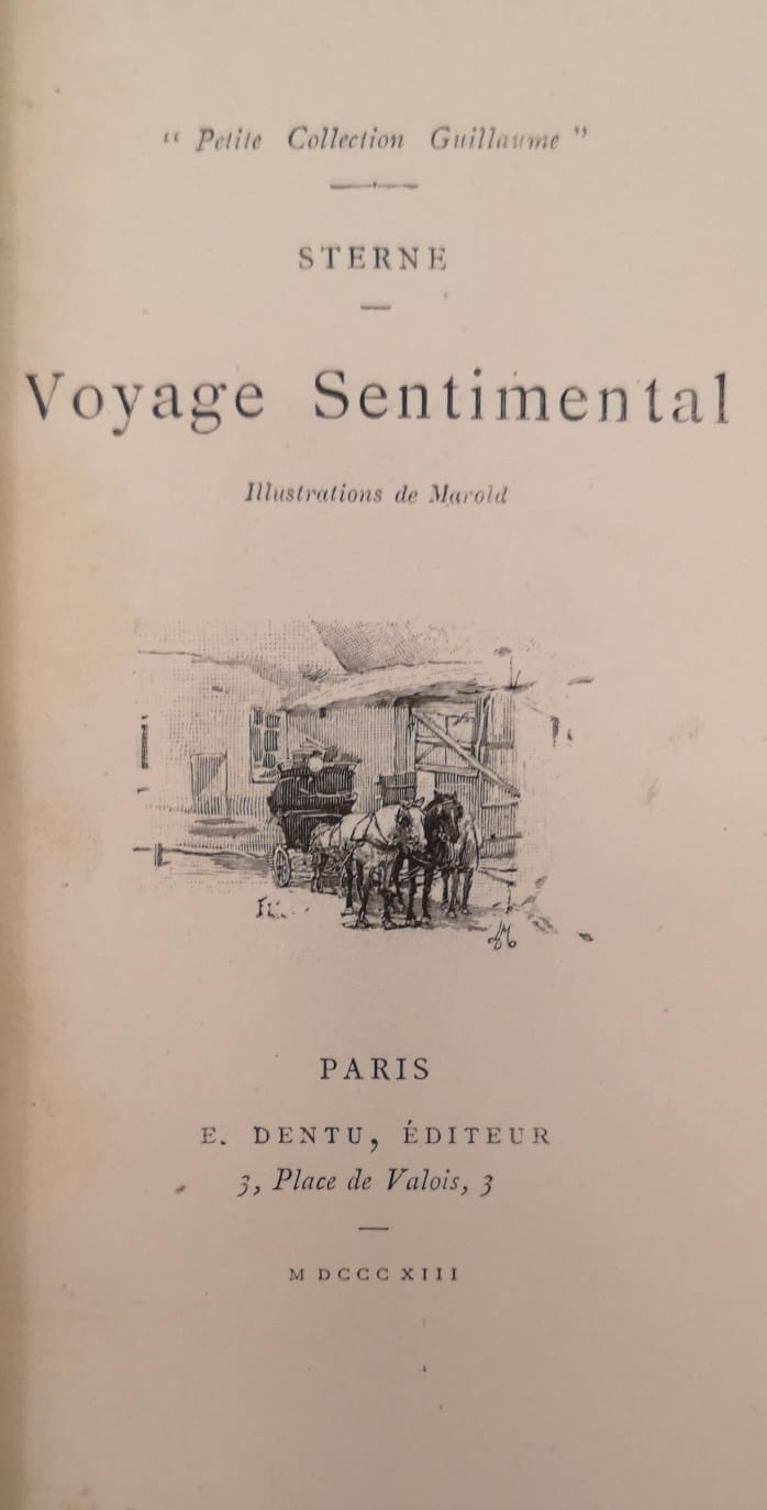 VOYAGE SENTIMENTAL. - Petite Collection Guillaume.