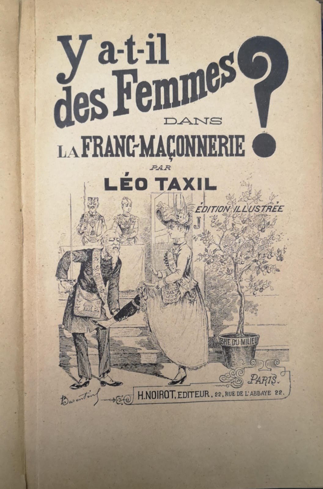 Y A-T-IL DES FEMMES DANS LA FRANC-MAÇONNERIE.