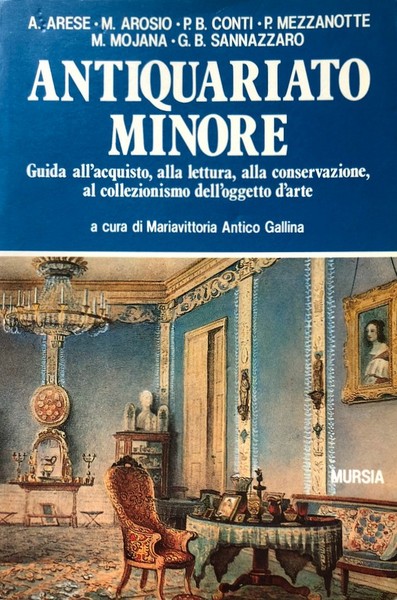 ANTIQUARIATO MINORE. GUIDA ALL'ACQUISTO ALLA LETTURA ALLA CONSERVAZIONE AL COLLEZIONISMO …