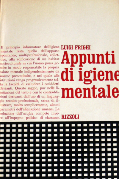 APPUNTI DI IGIENE MENTALE