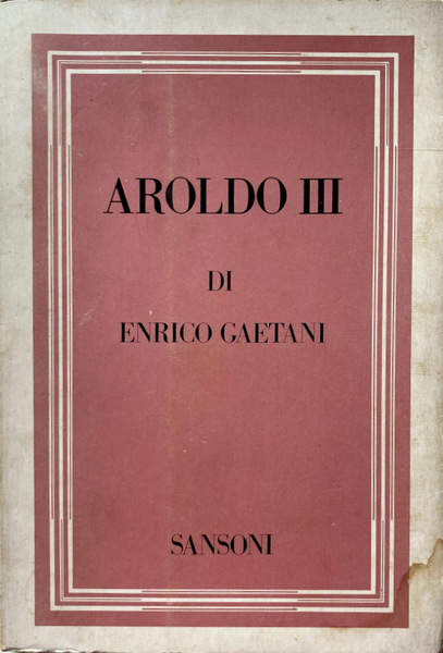 AROLDO III