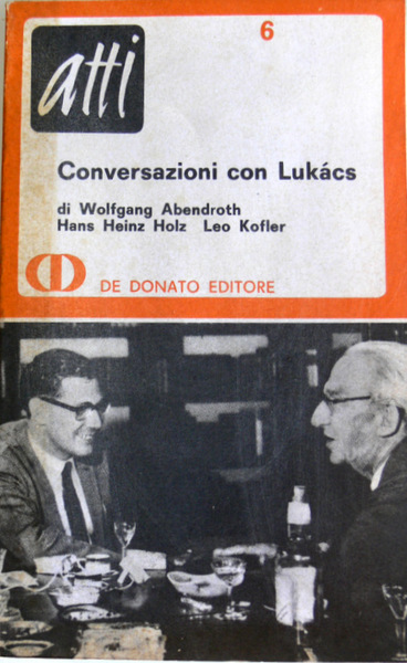 CONVERSAZIONI CON LUKÁCS