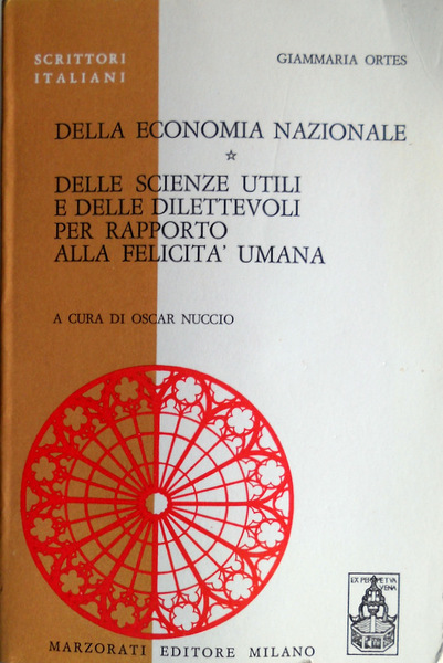 DELLA ECONOMIA NAZIONALE DELLE SCIENZE UTILI E DELLE DILETTEVOLI PER …