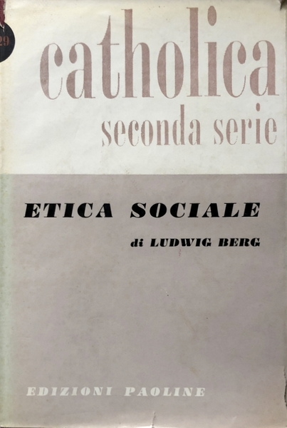 ETICA SOCIALE