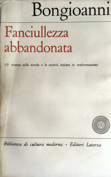 FANCIULLEZZA ABBANDONATA