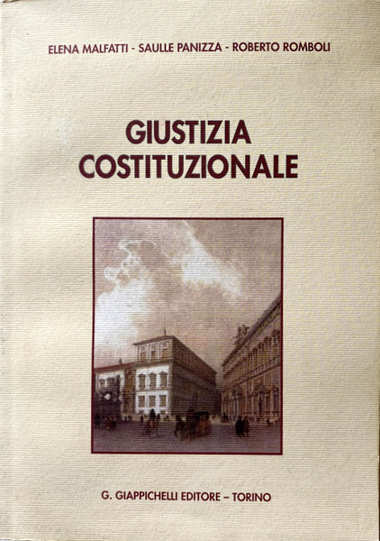 GIUSTIZIA COSTITUZIONALE