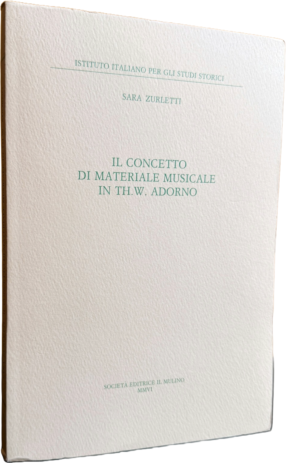 IL CONCETTO DI MATERIALE MUSICALE IN TH.W. ADORNO