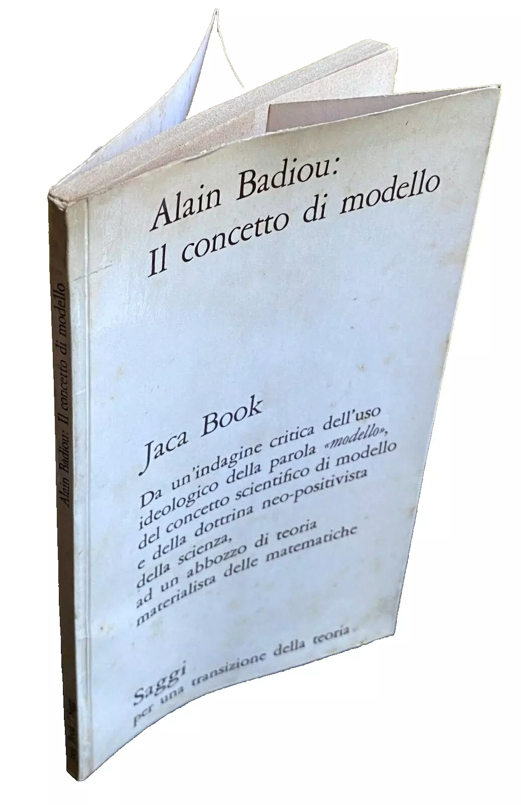 IL CONCETTO DI MODELLO