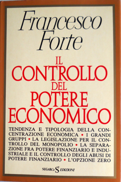 IL CONTROLLO DEL POTERE ECONOMICO