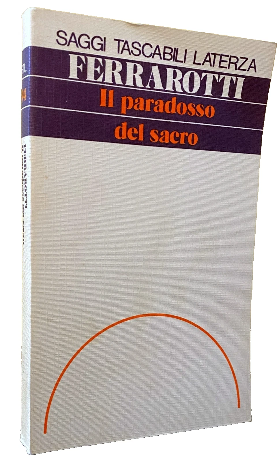 IL PARADOSSO DEL SACRO