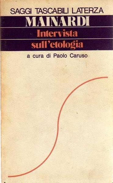 INTERVISTA SULL'ETOLOGIA
