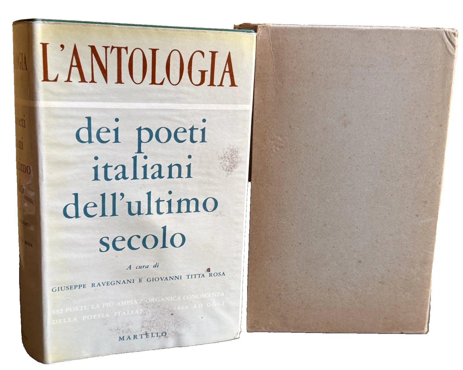 L'ANTOLOGIA DEI POETI ITALIANI DELL'ULTIMO SECOLO