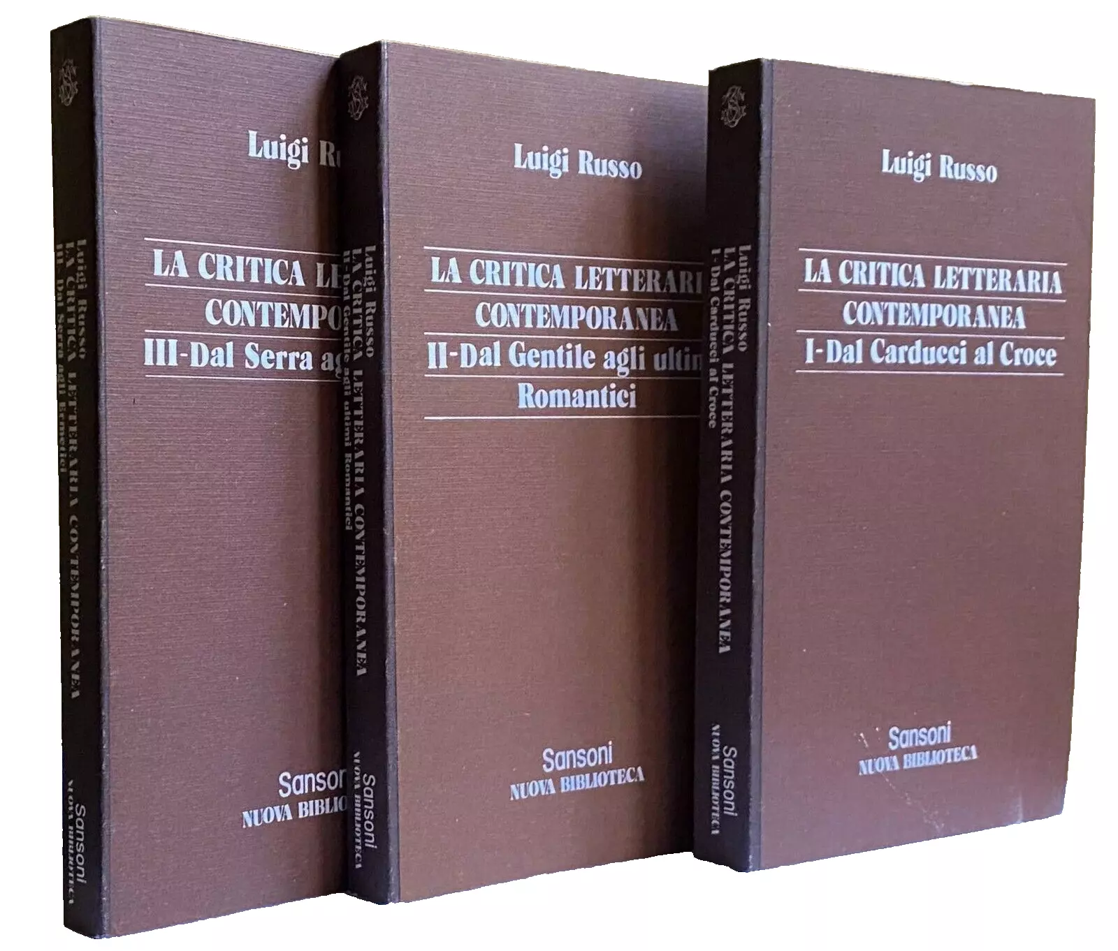 LA CRITICA CONTEMPORANEA. DAL CARDUCCI AL CROCE, DAL GENTILE AGLI …