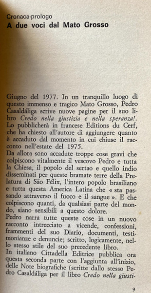 LA MORTE CHE DÀ SENSO AL MIO CREDO. A CURA …