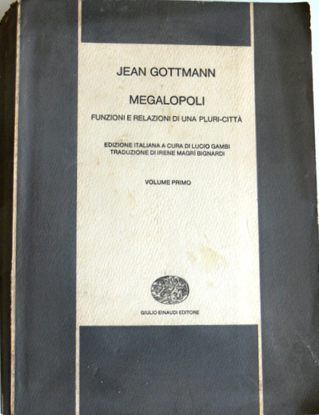 MEGALOPOLI. FUNZIONI E RELAZIONI DI UNA PLURI-CITTÀ (VOLUME 1)