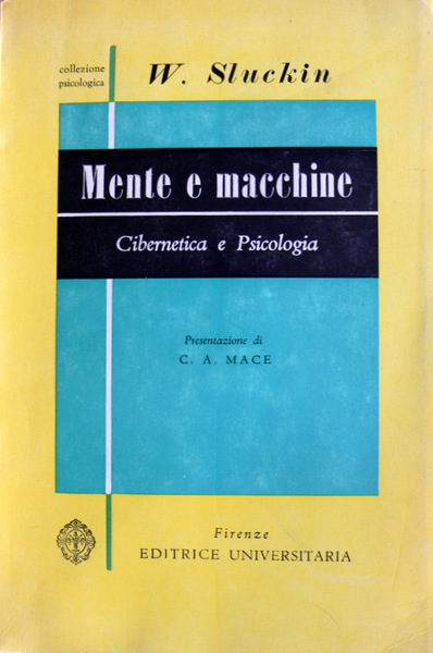 MENTE E MACCHINE. CIBERNETICA E PSICOLOGIA