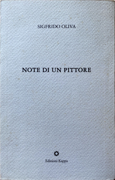 NOTE DI UN PITTORE