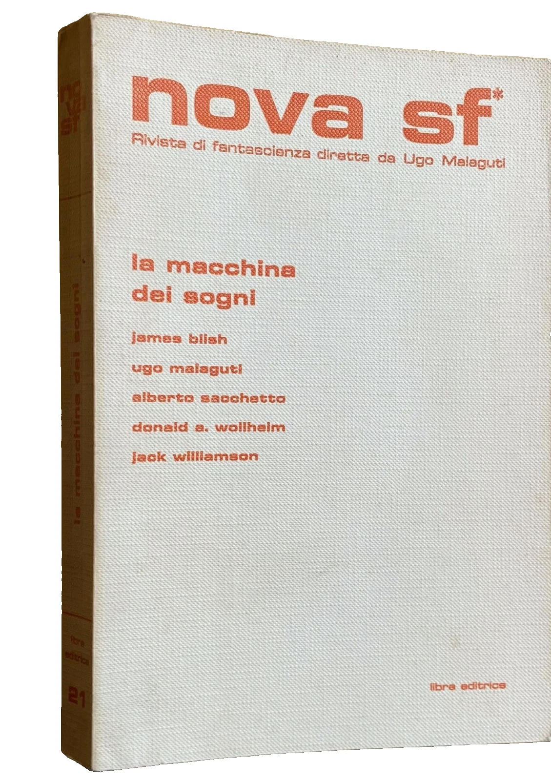 NOVA SF. LA MACCHINA DEI SOGNI. RIVISTA DI FANTASCIENZA DIRETTA …