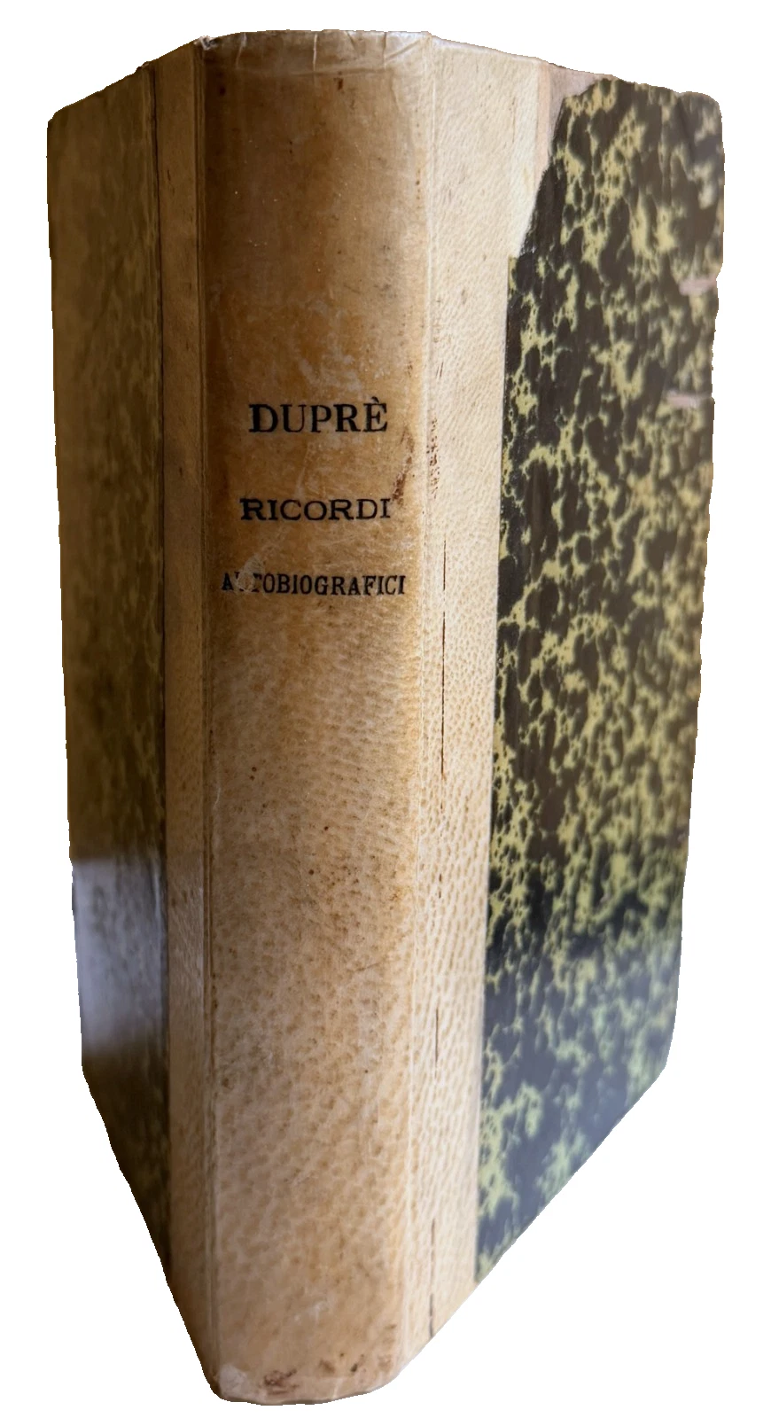 PENSIERI SULL'ARTE E RICORDI AUTOBIOGRAFICI DI GIOVANNI DUPRÉ