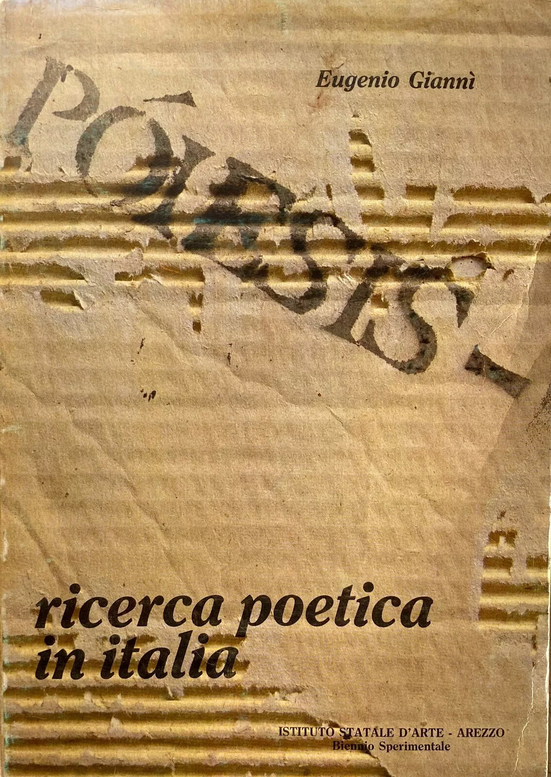 PÓIESIS (POIESIS) RICERCA POETICA IN ITALIA
