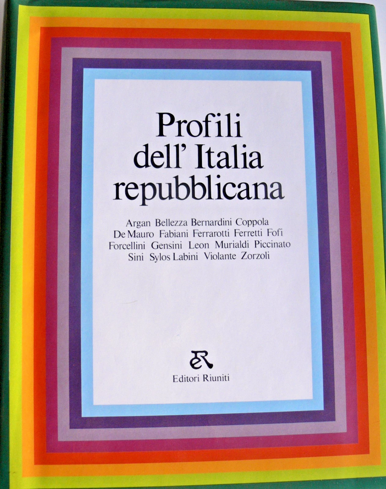 PROFILI DELL'ITALIA REPUBBLICANA