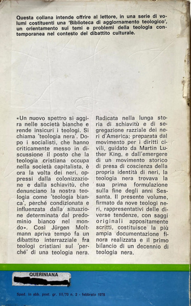 TEOLOGIA NERA. A CURA DI ROSINO GIBELLINI