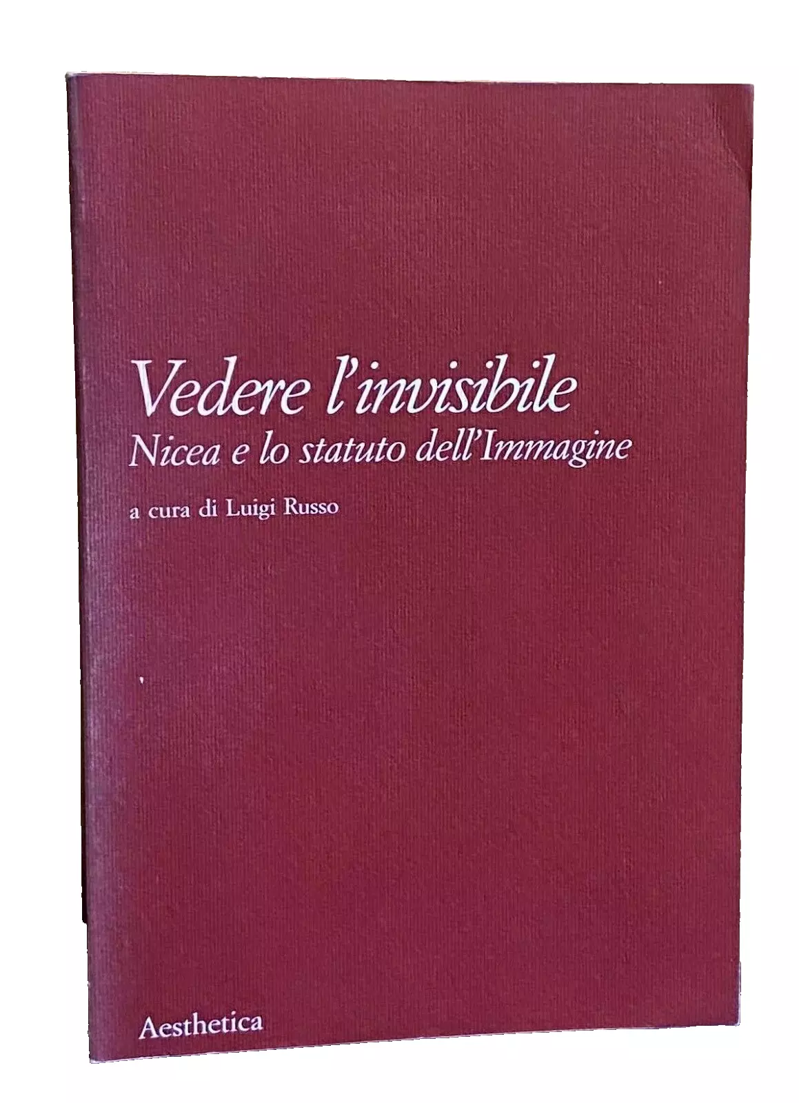 VEDERE L'INVISIBILE. NICEA E LO STATUTO DELL'IMMAGINE