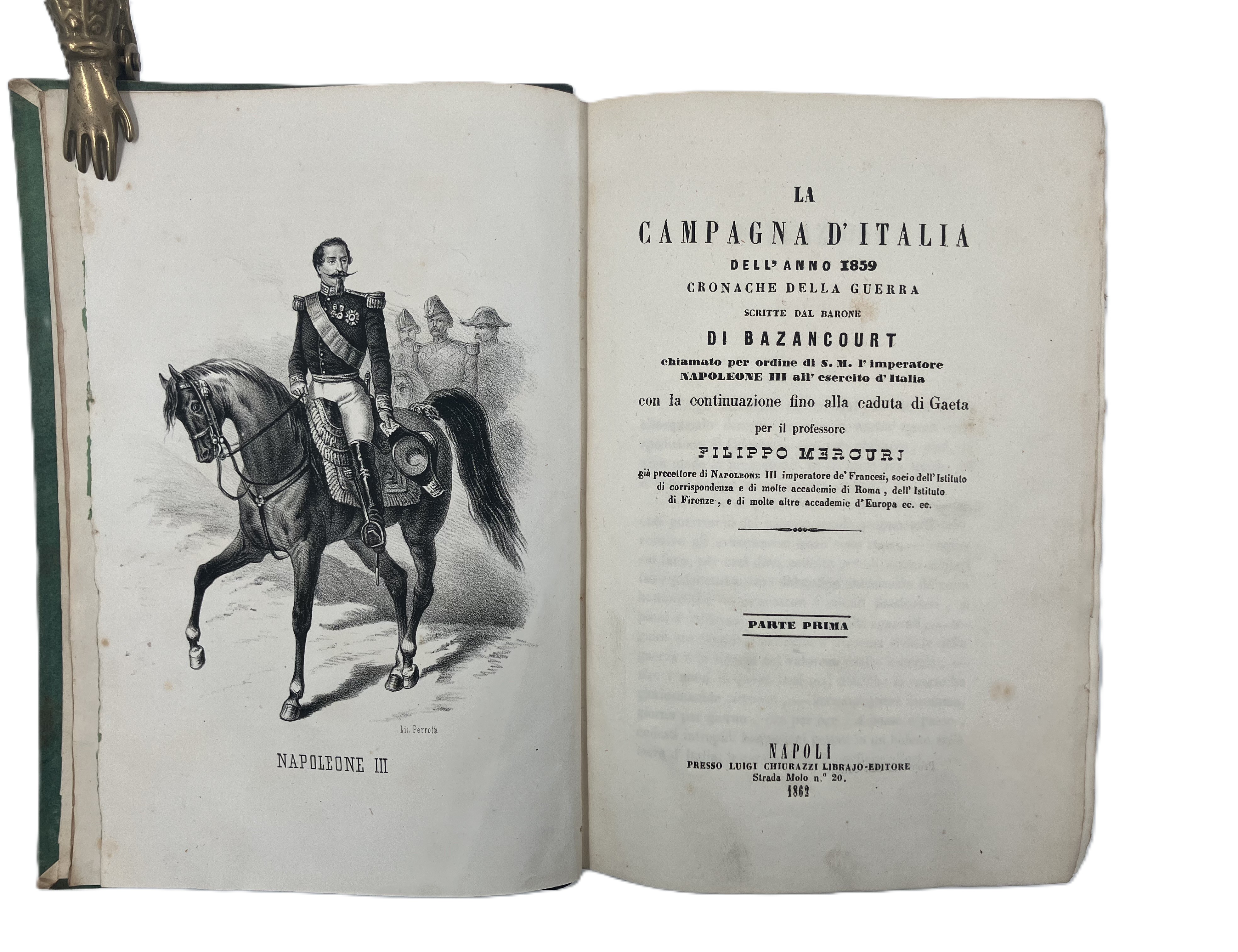 La Campagna d’Italia dell’anno 1859. Cronache della Guerra scritta dal …