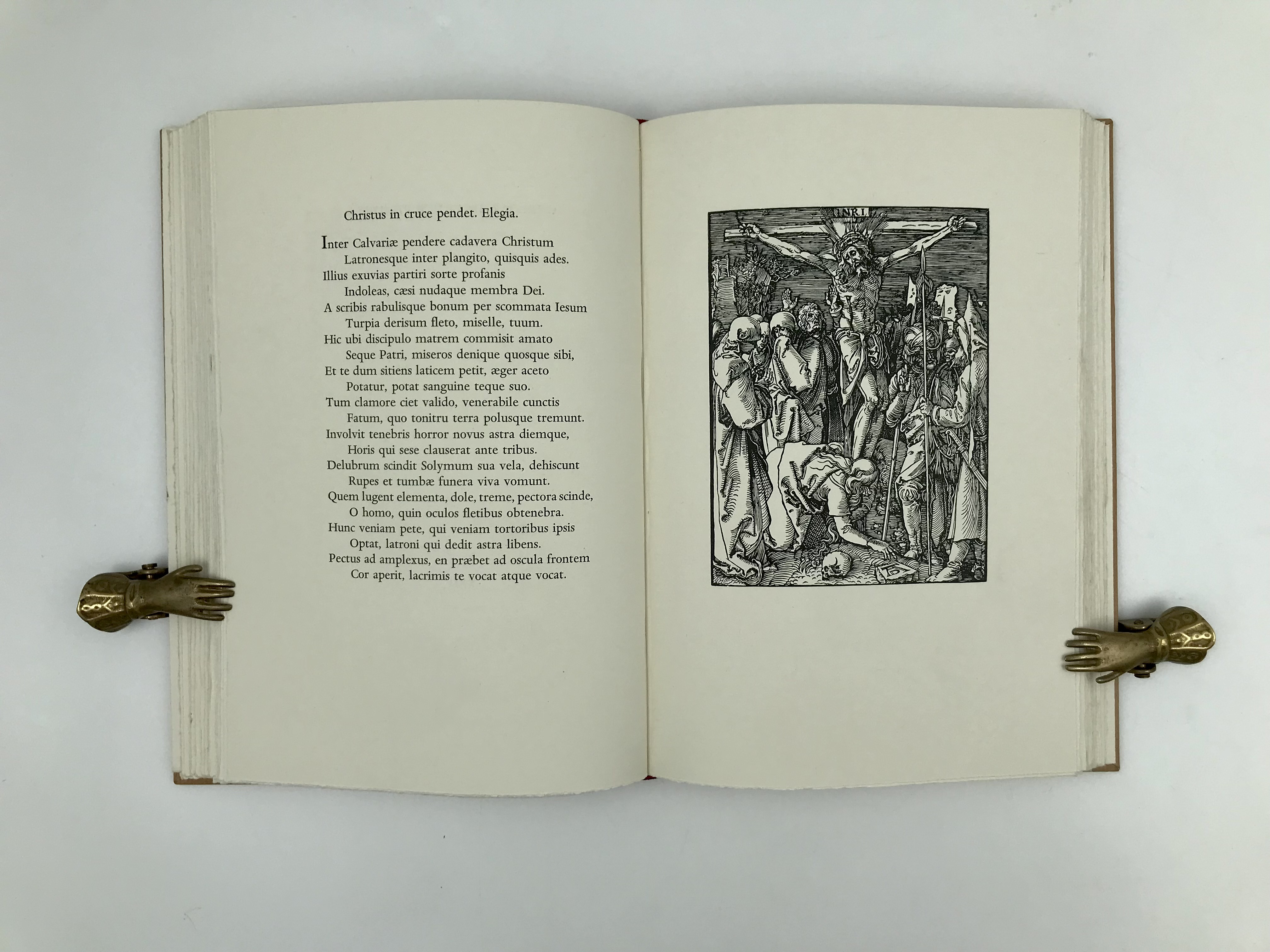 La Passione effigiata da Albrecht Dürer. Con le poesie latine …