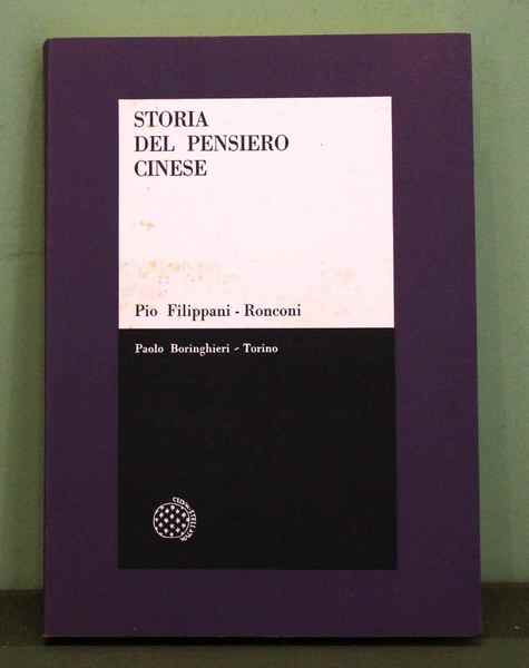 Storia del pensiero cinese