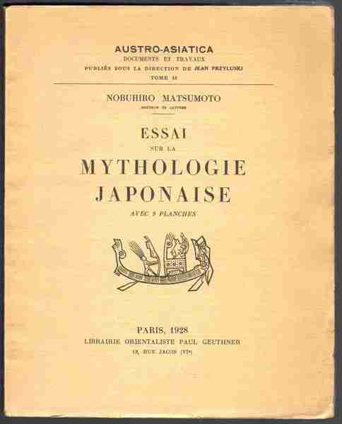 Essai sur la mythologie japonaise. Avec 9 planches