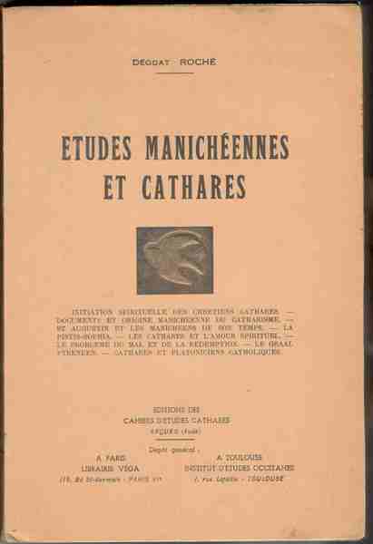 Etudes manichéennes et cathares