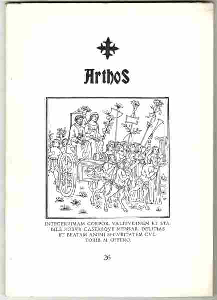 Arthos. Pubblicazione periodica semestrale di cultura e indirizzi tradizionali. Foglio …