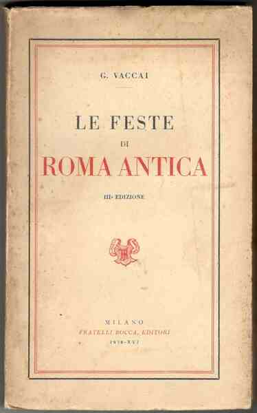 Le feste di Roma antica