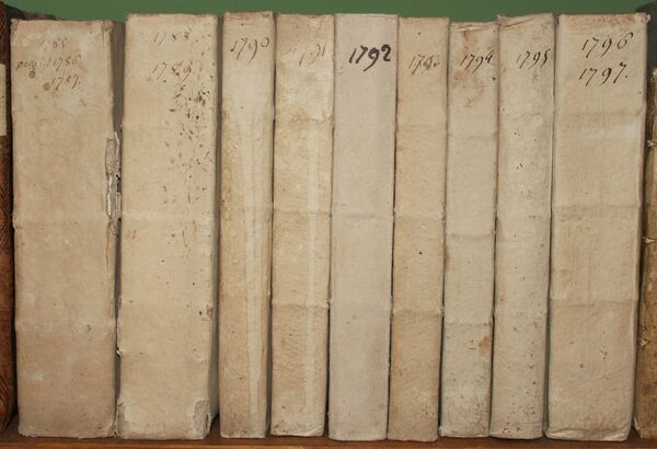 Nuove di diverse corti e paesi. Anno 1792