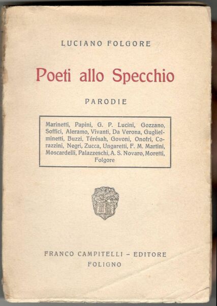 Poeti allo specchio. Parodie