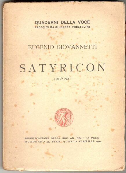 Satyricon (1918-1921)