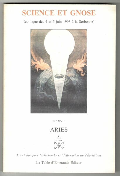 Aries. Association pour la recherche et l'information sur l'ésotérisme. N. …