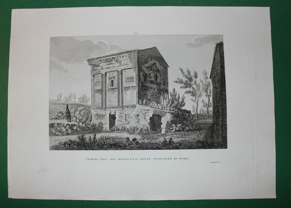 TEMPIO DEL DIO REDICULO NELLE VICINANZE DI ROMA