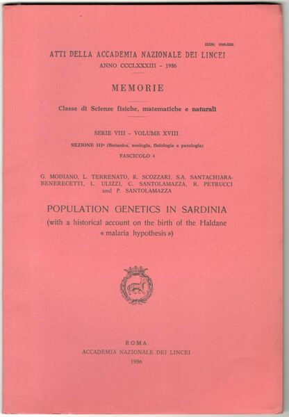 Population genetics in Sardinia (with a historical account on the …