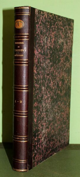 Mémoires de l'institut national genevois. Tomes I (année1853) et II …