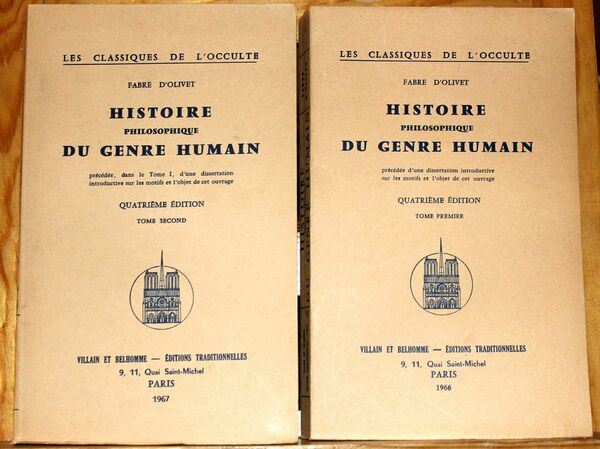Histoire philosophique du genre humain. Précédée d'une dissertation instructive sur …