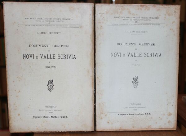 Documenti genovesi di Novi e Valle Scrivia. Vol. I (946-1230). …