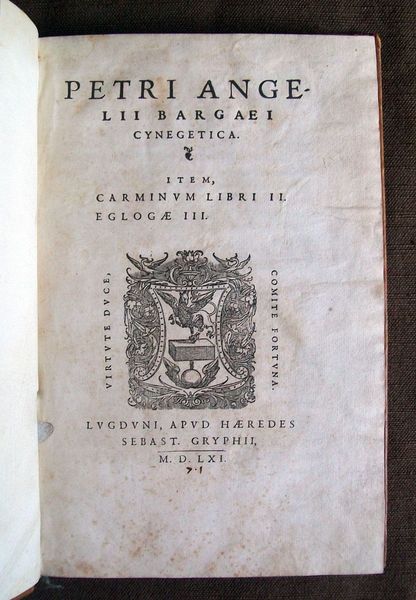 Cynegetica. Item, carminum libri II. Eglogae III.