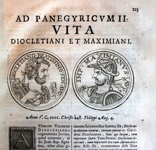 Panegyrici Veteres. Interpretatione et notis illustravit Jacobus de la Baume …