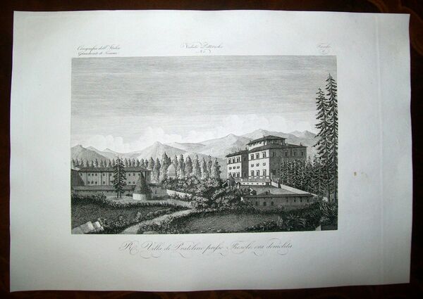 R. VILLA DI PRATOLINO PRESSO FIESOLE, ora demolita