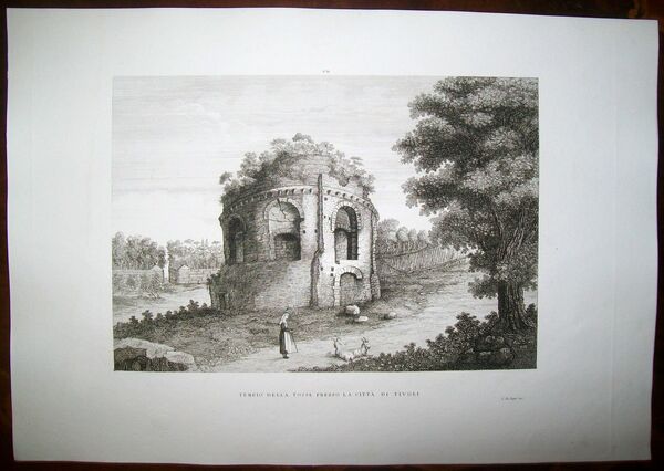 TEMPIO DELLA TOSSE PRESSO LA CITTA' DI TIVOLI