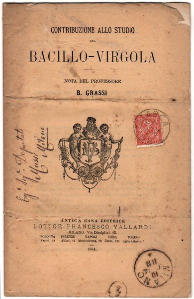 Contribuzione allo studio del bacillo-virgola / nota del professore B. …