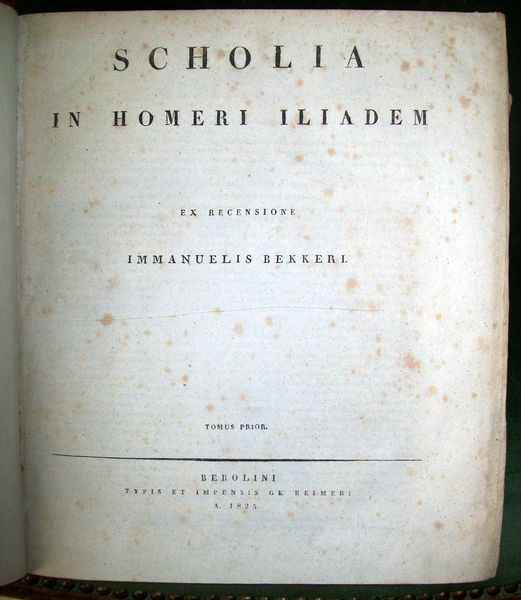 Scholia in Homeri Iliadem